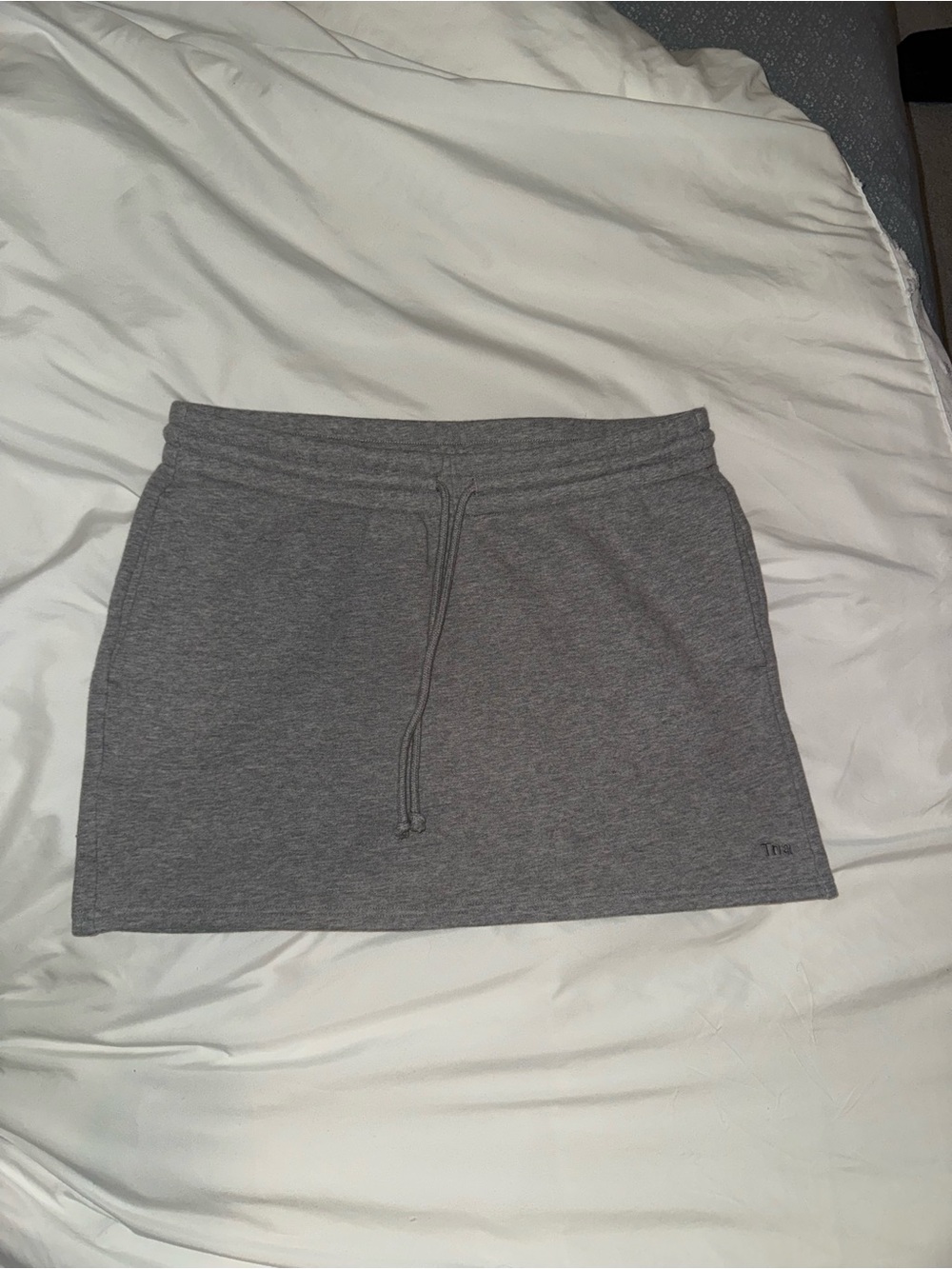 Tna Cozy Mini Skirt in Gray